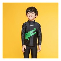 BARREL [배럴] 키즈 버디 래쉬가드 블랙 (BG1KWRG86BLK)