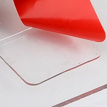 강력 3M 스티커형 투명 양면테이프 네모 미니 8P 아크릴부착