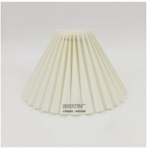 빈티지 스탠드갓 전등갓 플리츠램프 전등커버 주름등갓, 연미황하구약38CM높이23CM