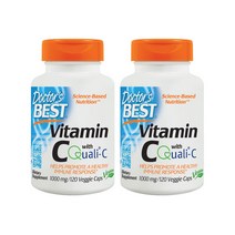 (2병 묶음) 닥터스베스트 퀄리C 비타민 1000mg 120정 / Doctors Best Vitamin C with Quali-C 1000mg, 2개 배송