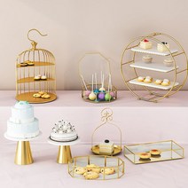 애프터눈티세트 플레이트 3단트레이 디저트, 13. 8종 세트(B)