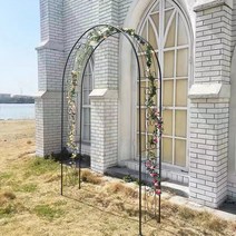 21세기트랜드 가든아치-하트(대형), 가든아치-하트(대형) 블랙