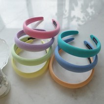 파스텔 코튼 머리띠 헤어밴드
