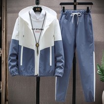 셔터 숄카라 인디안 앙고라 꽈배기 롱 가디건 남성 카디건 자켓 + 바지 Sportwear 세트 남자 패치 워크 스