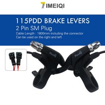 리튬 접이식 펫바이크 전동 출퇴근용 전기 자전거 유압 브레이크 센서 Ebike 레버 전원 차단 전자 스쿠터, 05 115PDD SM Plug, 한개옵션1