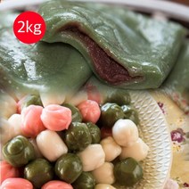 아리울떡공방 굳지않는 모듬꿀떡 1kg + 굳지않는 쑥 앙금절편 1kg, 2세트