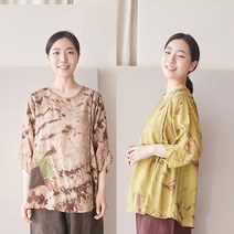 생활한복 개량한복 절복 법복 천연염색 인견 저고리 블라우스