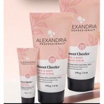 바디 페이스 슈가스크럽 왁싱 후 스위트칙스 Seet Cheeks Facial Exflient 6oz 알렉산드리아프로페셔널