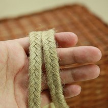 패브릭샵 황마끈 1.2cm 내츄럴