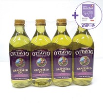 코스트코 오타비오 포도씨유 1L x 4병 + 더메이런알콜티슈, 4개