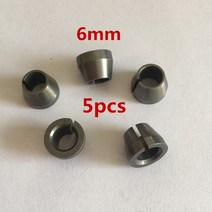COLLET CONE 너트 교체 용 Makita 3709 MTR050 MT370 부품 번호 76366-2 전기 트리머 콜렛, 03 6mm 5pcs