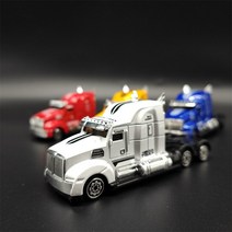 모형트레일러 다이캐스트 어린이 자동차 장난감 합금 다이캐스트 컨테이너 1:58 트레일러 헤드 모델 운송, [02] Kids Car Toys-W