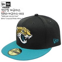 뉴에라 [슈즈네][정품] NFL 오피셜 캡 잭슨빌 재규어스 SIDELINE COLLECTION 미식축구 모자 사이즈캡 미국직배송
