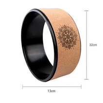 스파인코렉터 홈 필라테스 요가 스트레칭 기구 우드 척추 롤러 휠 백 벤드 체육관 바디, 쇼와 같이