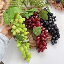 베듀하우스 포도 모형 과일 포도넝쿨 인테리어, 흑포도(대)