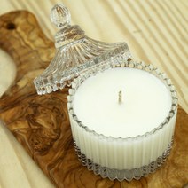 새로핸즈 캔들용기 양초 유리용기 미니 메리고 100ml 엔틱회전, 단품