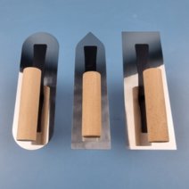 청년타일공구 수지고대 양고대 흙손 흙칼 미장칼 퍼티 미니 사각, 사다리꼴형, 1개