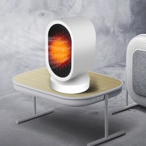 전기열풍기 가정용 작업 온풍기 데스크탑 미니 히터 ac220v 휴대용 빠른 전기 조절, 하얀, 11x25x10cm