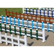 PVC 플라스틱 강철 잔디 울타리 야외 난간 채소밭 벨 가림막 휀스 테라스 대문 트 격리, M. 높이 60cm 길이 1m