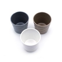 빗살 일식 식당컵 3color 10개묶음, 화이트 10개