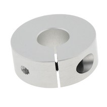 GHSHOP 드릴용 날 갱구 깊이 정지 쪼개지는 반지 정지 고리 알루미늄 5 크기, 10mm, 실버