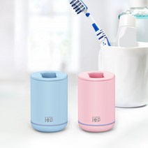 [1+1행사] 아이이피 칫솔살균기 i100 UVC멸균 2종 세트, 블루, 블루