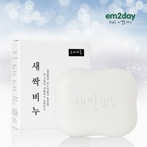 [이엠투데이] 새싹비누 _ 어성초비누 히알루론산 클렌징 여드름 등드름 세수 세안 세숫 EM 이엠, 1개, 100g