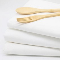 와이비케이 워싱 광목 전처리2 면 원단 30수 3마, 백아이보리