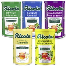 스위스 리콜라 허브티 5종 종류별로 골라담기 Ricola Instant Tee, 엘더플라워 허브티, 200g