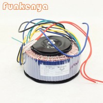 토로이달 변압기 링 소 HIFI 오디오 전용 순수 구리 와이어 제조 32V-0-32V 300W, 한개옵션0