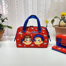 페코짱 밀키 캐릭터 와이어 보온 보냉 가방 런치백