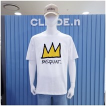 클라이드 SH04 남녀 바스키아 왕관 반팔티 FMBTS281U4