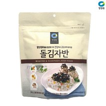 다봄마켓 청정원 건강하고 고소하게 볶아낸 돌김자반30g, 1개, 30g
