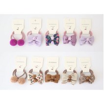 전씨네 다이소 방울 리본 머리끈 헤어끈 세트