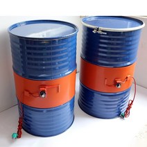 컨벡터 미니 전기 히터 온풍기 220v 110v 20-200l 실리콘 밴드 드럼 히터, 200x860mm 800w, 220v EU 플러그