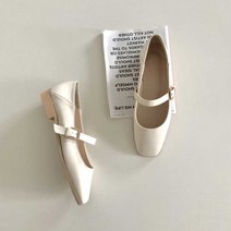 코지 여자 메리제인슈즈 펌프스 청바지코디 로우힐 플랫슈즈