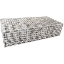 돌망태 석축쌓기 개비온석 돌클립 옹벽 사각 클램프, 메쉬 5x10cm  1x0.4x0.4m