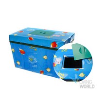 리빙월드 스티로폼아이스박스 업소용 대형 2호 145L (물고기)