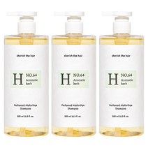 CH6 퍼퓸드 알로포시아 샴푸 아로마틱허브 탈모 기능성 500ml, 3개