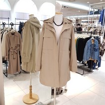 SOUP 숲 SH01 허리스트링 야상 롱점퍼 후드탈부착 야상점퍼 OY9UJT21/25 62