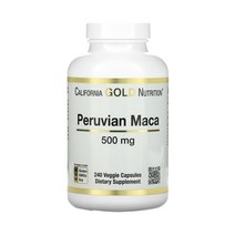 CGN 캘리포니아골드뉴트리션 페루산 마카 500mg 240정 베지 캡슐 뿌리 추출물 Lepidium meyenii