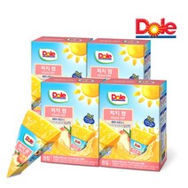 [돌코리아] 돌 후룻팝 피치팝 주스 62ml 8입 x 4개, 선택:돌 후룻팝 피치 4개, 상세 설명 참조