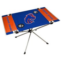 롤링스 NCAA 휴대용 폴딩 엔드존 테이블 31.5 x 20.7 19인치 보이시 스테이트 브롱코즈, Boise State Broncos