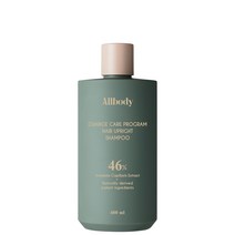 [ALLBODY]올바디 헤어 업 라이트 천연 97% 인진쑥46% 탈모 기능성 약산성 샴푸, 1개