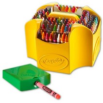 Crayola 크레욜라 크레용 선명한 크레파스 48색 64색 96색 152색, 단품개, 152색 케이스 포함개
