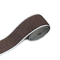 허리 고무 밴드 고무줄 30mm 미니 체크 브라운 믹스 (09-726)