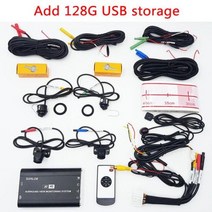 어라운드뷰 전면 후면 측면 SZDALOS최신 버드 뷰 시스템 HD 서라운드 멀티 앵글 조, Bird View add 128G
