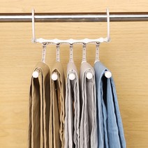 접이식 다기능 5단 바지걸이 행거 논슬립바지걸이 논슬립옷걸이 옷걸이행거 바지옷걸이 접이식옷걸이 바지행거, 그린, 상품선택