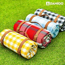 다니고 두꺼운 방수 감성 피크닉매트 캠핑 돗자리, 상큼 옐로우(매트)