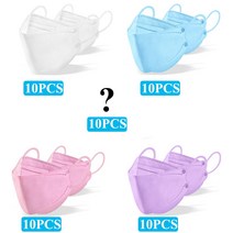 20-100Pcs KN95 마스크 어린이 FPP2 한국어 물고기 블랙 kf94 N95 일회용 입 키즈 보이 ffp2mask mascarilla fpp2 homologada, 21 6-Min-50pcs